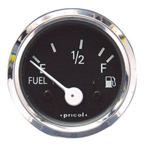 Pricol Fuel Gauge With Chrome Bezel 