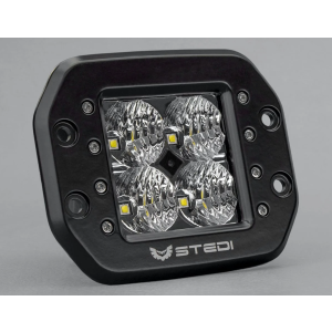 STEDI 12-24V FLOOD BEAM FLUSH MOUNT LED WORKLIGHT