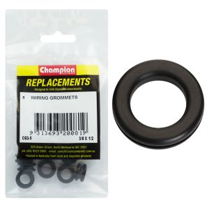 Champion 3/8" X 1/2" Wiring Grommet (Pack Of 8)  