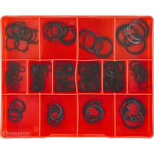 Champion 1/4" - 1" Internal/External Circlip Assortment 