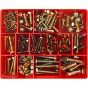 Champion Metric High Tensile Set Screws & Nuts Assortment 