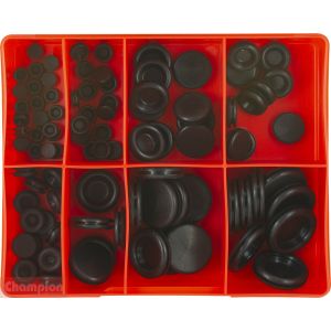 Champion Rubber Blanking Grommet Assortment (8 Panel Hole Sizes From 5/16" To 1 1/8") 