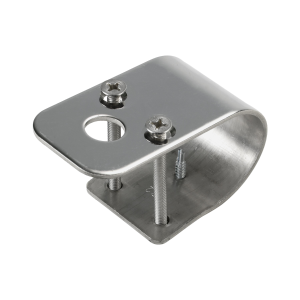 AERPRO STAINLESS STEEL 50mm WRAP AROUND BULLBAR AERIAL BRACKET