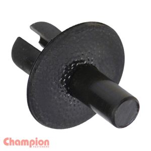 Champion 16mm Plastic Push Rivet To Suit 7.4mm To 8.4mm Hole (Pack Of 50) 