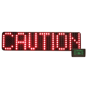CODE 3 12V M5 RED MESSAGE BOARD