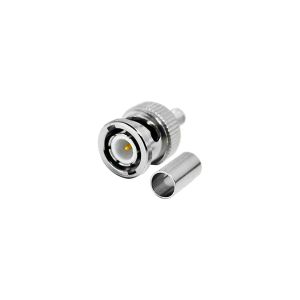 BNC Crimp Plug (With Gold Pin) To Suit Rg58 Cable