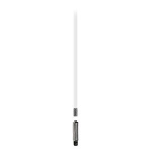 Axis 6dB 1.3m White Heavy Duty UHF Aerial With Spring Base And Lead Assembly 