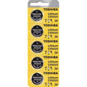 Toshiba 3V Lithium Battery (110mah Size: 20 X 2.5mm) 