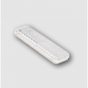Ark 85mm X 22mm White Self Adhesive Reflector (Blister Pack Of 2) 