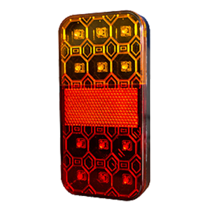 Whitevision 12V LED Combination Tailight (148 X 76mm) 
