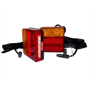 Whitevision 10-30V Combination LED Tailight Kit With Number Plate Light & Wiring Harness 