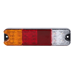WHITEVISION 9-33V LED COMBINATION TAILIGHT WITH REVERSE LIGHT (191 X 49 X 30mm)