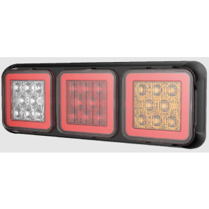 Whitevision 9-33V LED Combination Tailight With Reverse Light