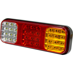 Whitevision 9-33V LED Combination Tailight With Reverse Light (284 X 100 X 37mm) 