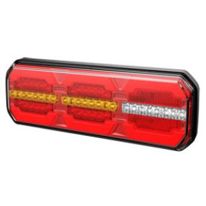 Whitevision 9-33V Combination Tailight With Reverse & Sequential Indicator (283 X 100 X 37mm) 