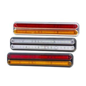 Whitevision 10-30V Slimline LED Combination Tail Ight With Reverse Light (400 X 82 X 15mm) 