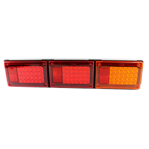 Whitevision 9-33V LED Combination Tailight With White Housing (605 X 131 X 28mm) 