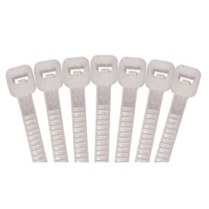 Quikcrimp 100mm X 2.5mm White Cable Tie (Pack Of 100)
