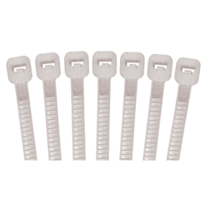 Quikcrimp 300mm X 7.6mm White Cable Tie (Pack Of 100)