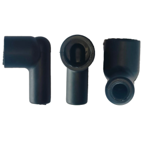 Black 90 Degree Distributor Boot