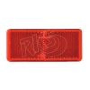 RKS 96mm X 42mm Red Self Adhesive Reflector  