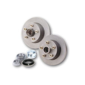 Ark Ford 1/2" Galvanised Disc Hub (Complete With Ford Type Bearings,Marine Seal, Dust Cap, Studs & Nuts)