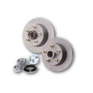 Ark Greased Ht Holden Trailer Disc Brake Hub Complete With Bearings, Dust Cap, Seal, Studs