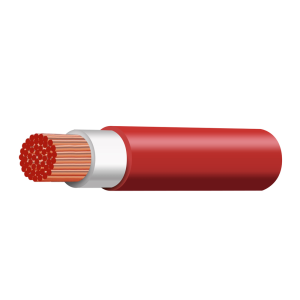 70mm² Double Insulated Welding Cable With Red Outer Sheath (10m Roll) 