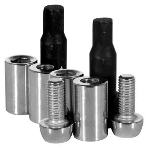 Britax Security Locknut Set To Suit Ss160 Series & LED Worklights (2 Nuts & Socket Adaptor) 