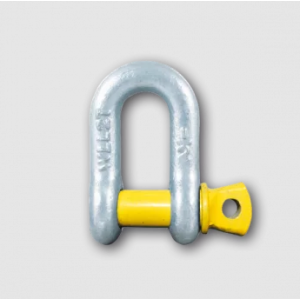Ark 8mm Galvanised 750kg Rated "D" Shackle (Blister Pack Of 1) 