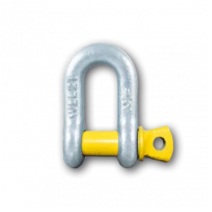 Ark 13mm Galvanised 2000kg Rated "D" Shackle  