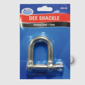 Ark 8mm Stainless Steel "D" Shackle (Blister Pack Of 1) 