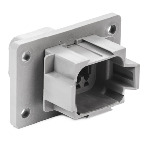 Deutsch Dt Series Flange Mount 8 Pin Female Connector Housing 