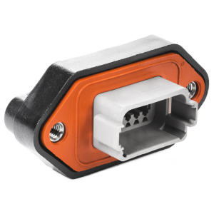 Deutsch 12 Pin Flange Mount Receptacle Assembly  
