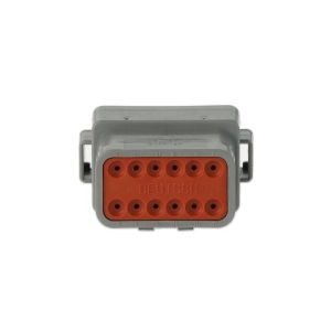 DEUTSCH 12 PIN FEMALE CONNECTOR HOUSING (PACK OF 50)