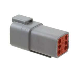 DEUTSCH 6 PIN FEMALE CONNECTOR HOUSING (Pack Of 100)