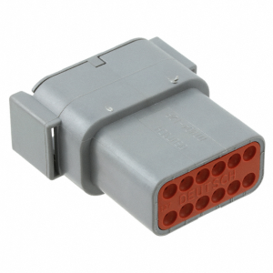 DEUTSCH DTM MINATURE 12 PIN FEMALE CONNECTOR