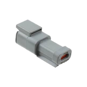 DEUTSCH DTM MINATURE 2 PIN FEMALE CONNECTOR WITH RESISTOR