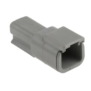 DEUTSCH DTM MINATURE 2 PIN FEMALE CONNECTOR HOUSING (PACK OF 100)
