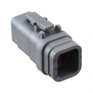 DEUTSH DTM MINIATURE 6 PIN MALE CONNECTOR HOUSING