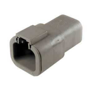 Deutsch 2 Way Dt Power Female Connector Housing (Pack Of 10) 