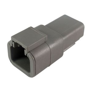 Deutsch 2 Way Dt Power Female Connector Housing (Pack Of 50) 