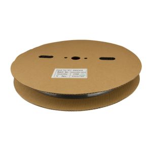 Quikcrimp 6.8Mm Black Dual Wall Heatshrink (100M