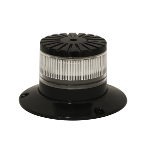 Ecco 12-24V Amber LED Beacon With Clear Lens  