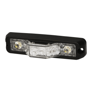 ECCO 12-24V 180 DEGREE AMBER LED WARNING LIGHT (130 X 30 X 33mm)