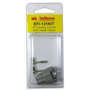 Bellanco Complete 2 Pin EFI Connector Housing Kit (Blister Pack Of 1) 