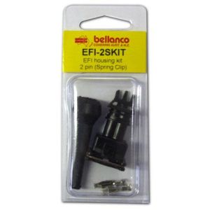 Complete 2 Pin EFI Connector Housing Kit  