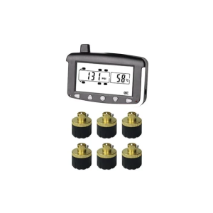 Axis 8-30V 6 Sensor Heavy Vehicle Tyre Pressure Monitor System 