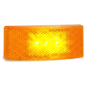 LED 12-24V Amber Marker/Reflector Light (Blister Pack Of 1) 