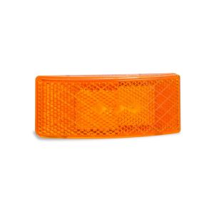 LED 12-24V Amber Marker/Reflector Light (100 X 38 X 13mm) 